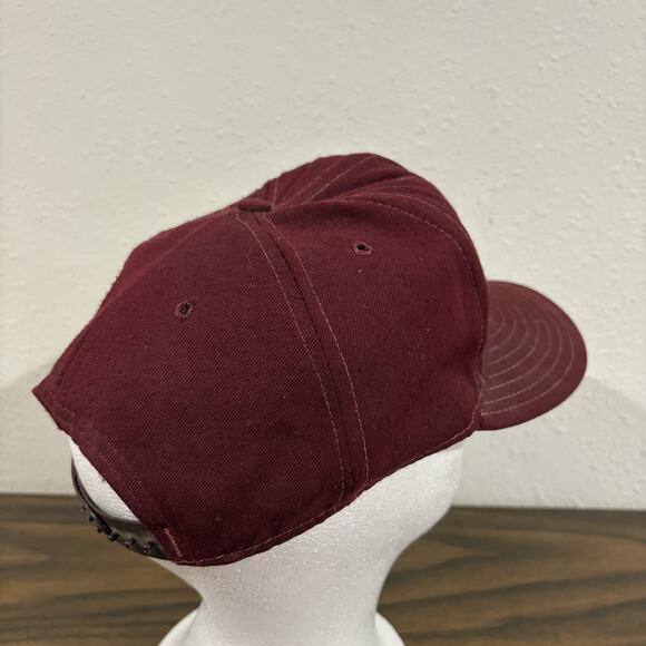 VINTAGE Ferris State Bulldogs 70s 80s USA Made Trucker Hat Classic Sportswear - Picture 6 of 8